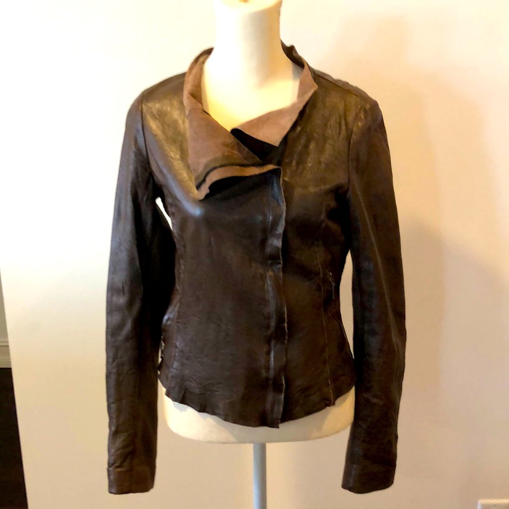 PAPER THIN LEATHER JACKET
